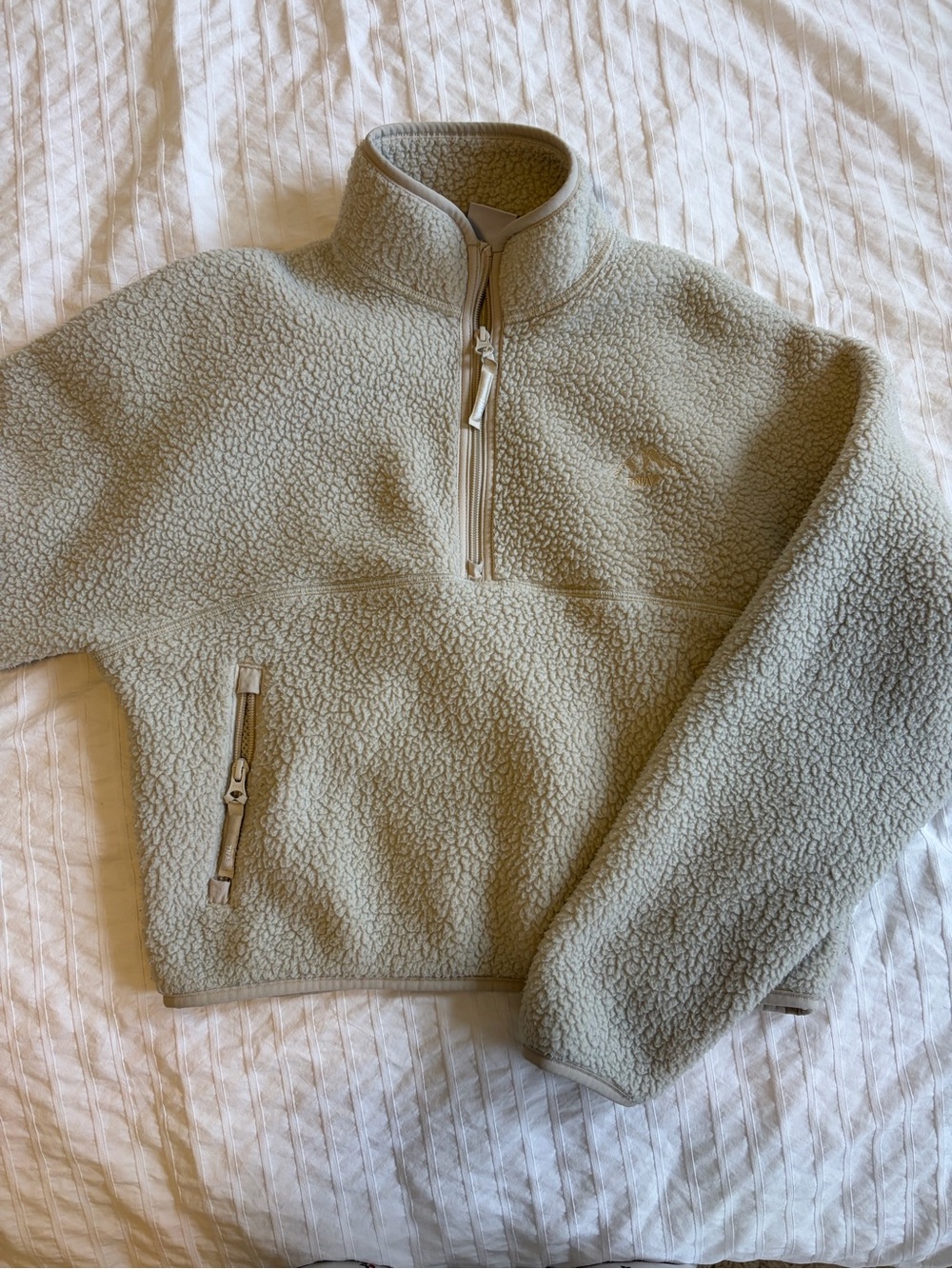 TNA Polartec Fleece Quarter-Zip Sweater